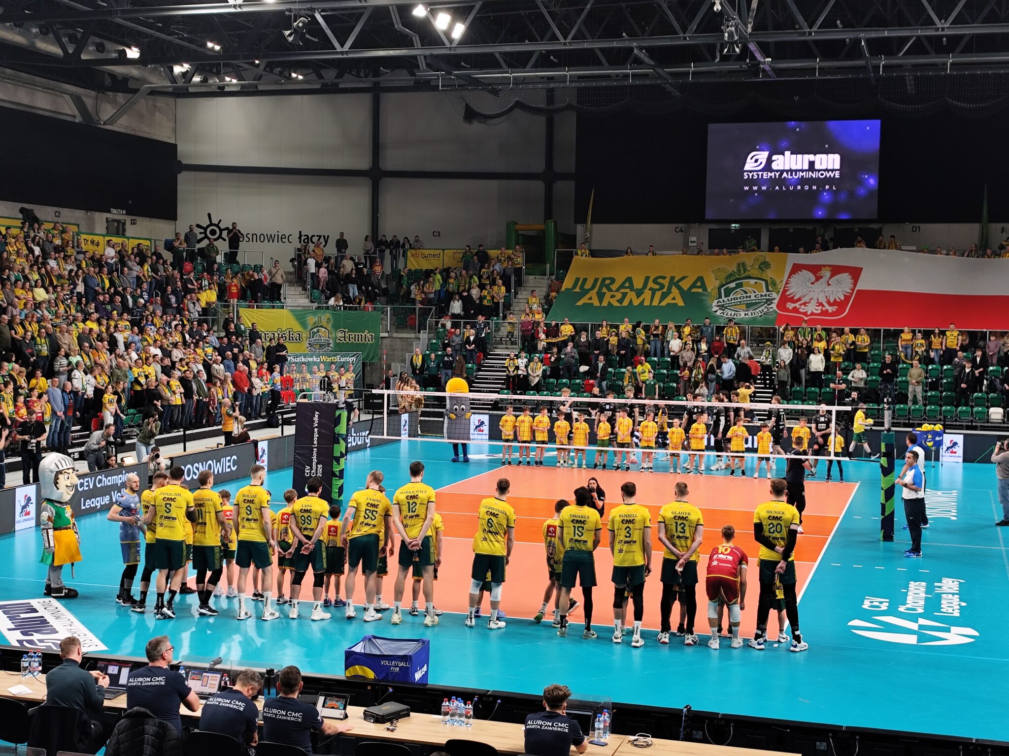 Mistrzowska forma! Warta Zawiercie melduje się w ćwierćfinale Ligi Mistrzów