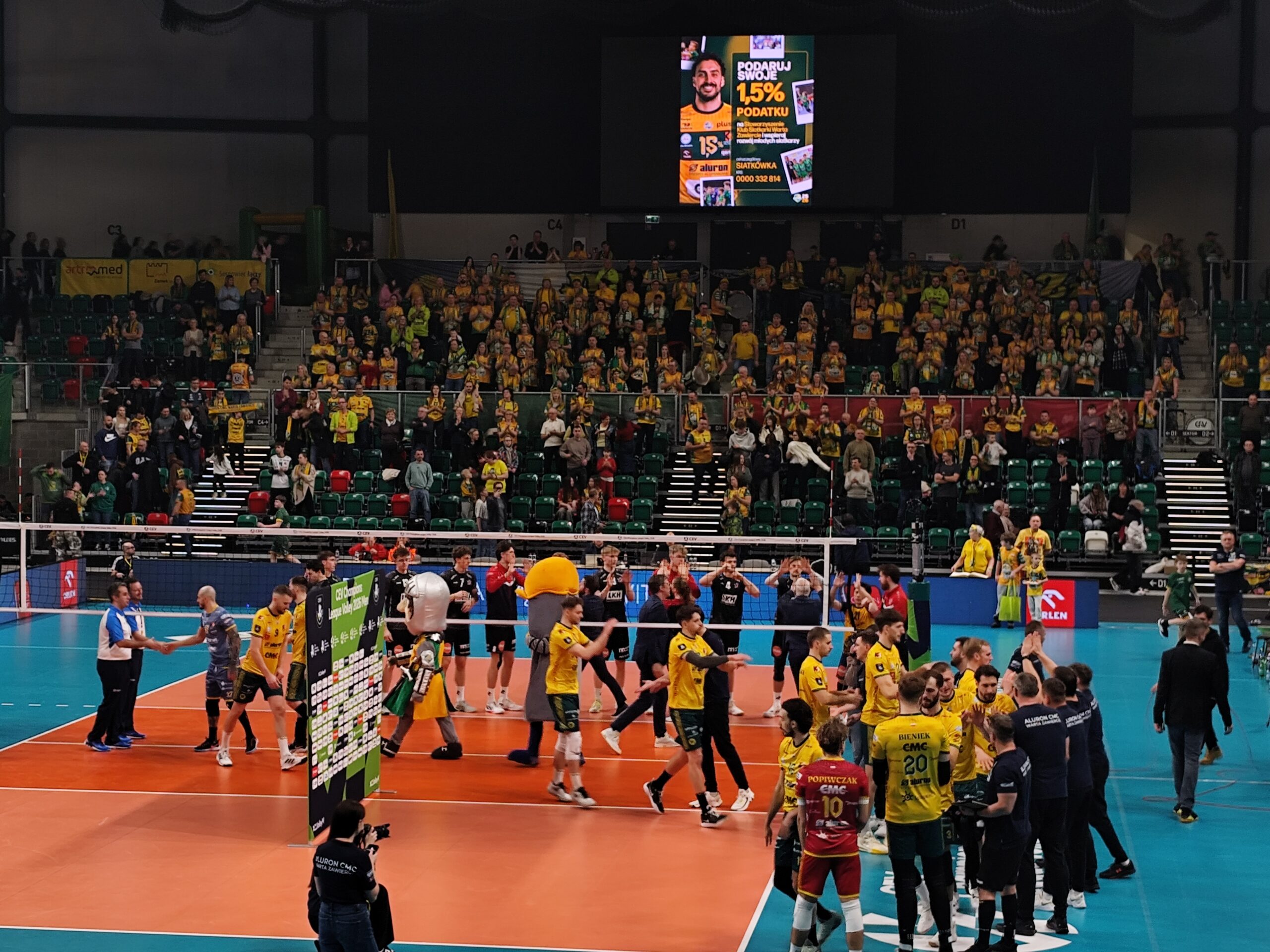 Mistrzowska forma! Warta Zawiercie melduje się w ćwierćfinale Ligi Mistrzów