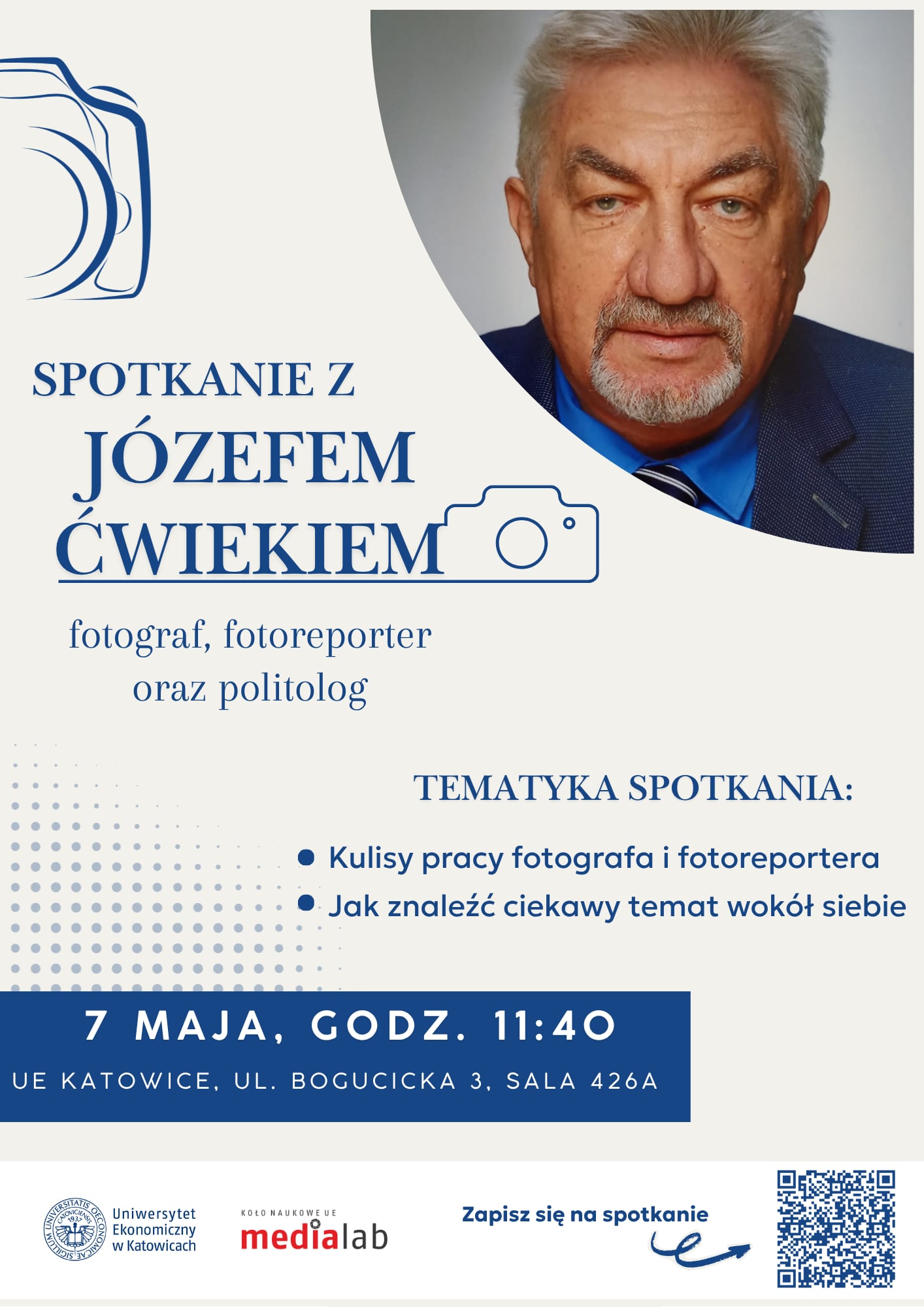 Józef Ćwiek plakat