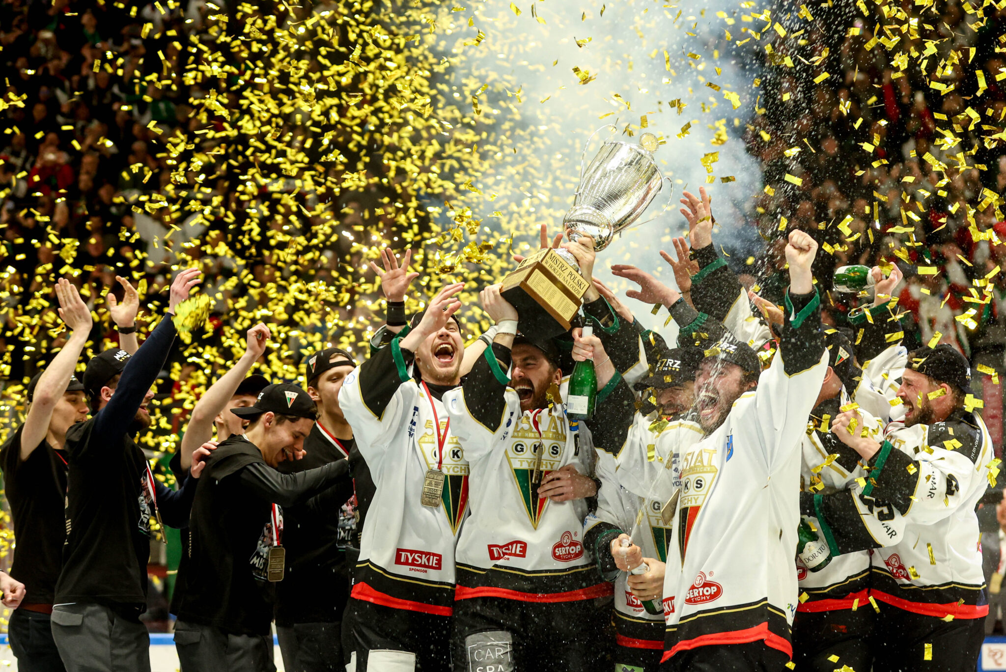 Żelazna defensywa Tychów i historyczny brąz dla Zagłębia. Podsumowanie fazy play-off THL