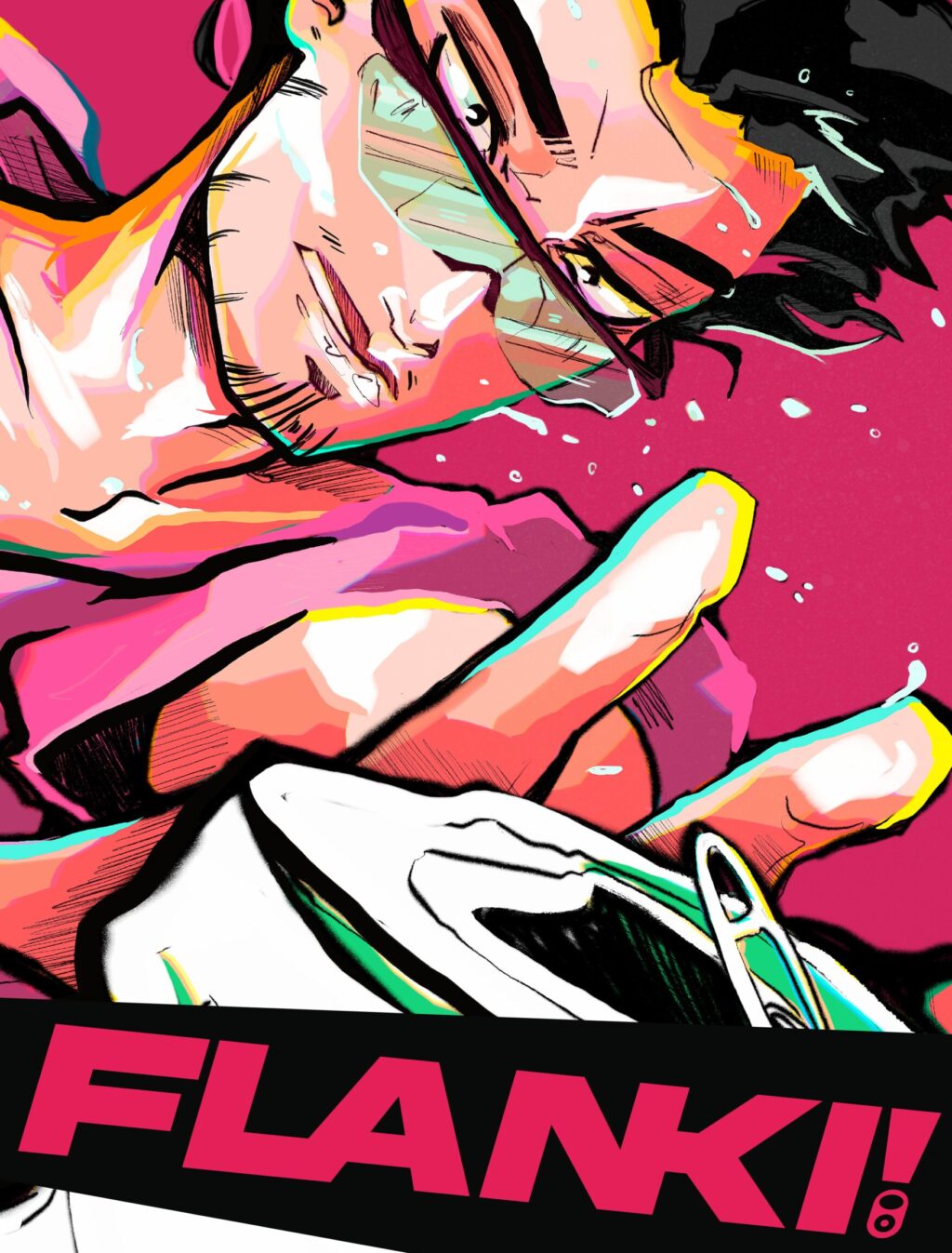 Flanki! - plakat promocyjny
