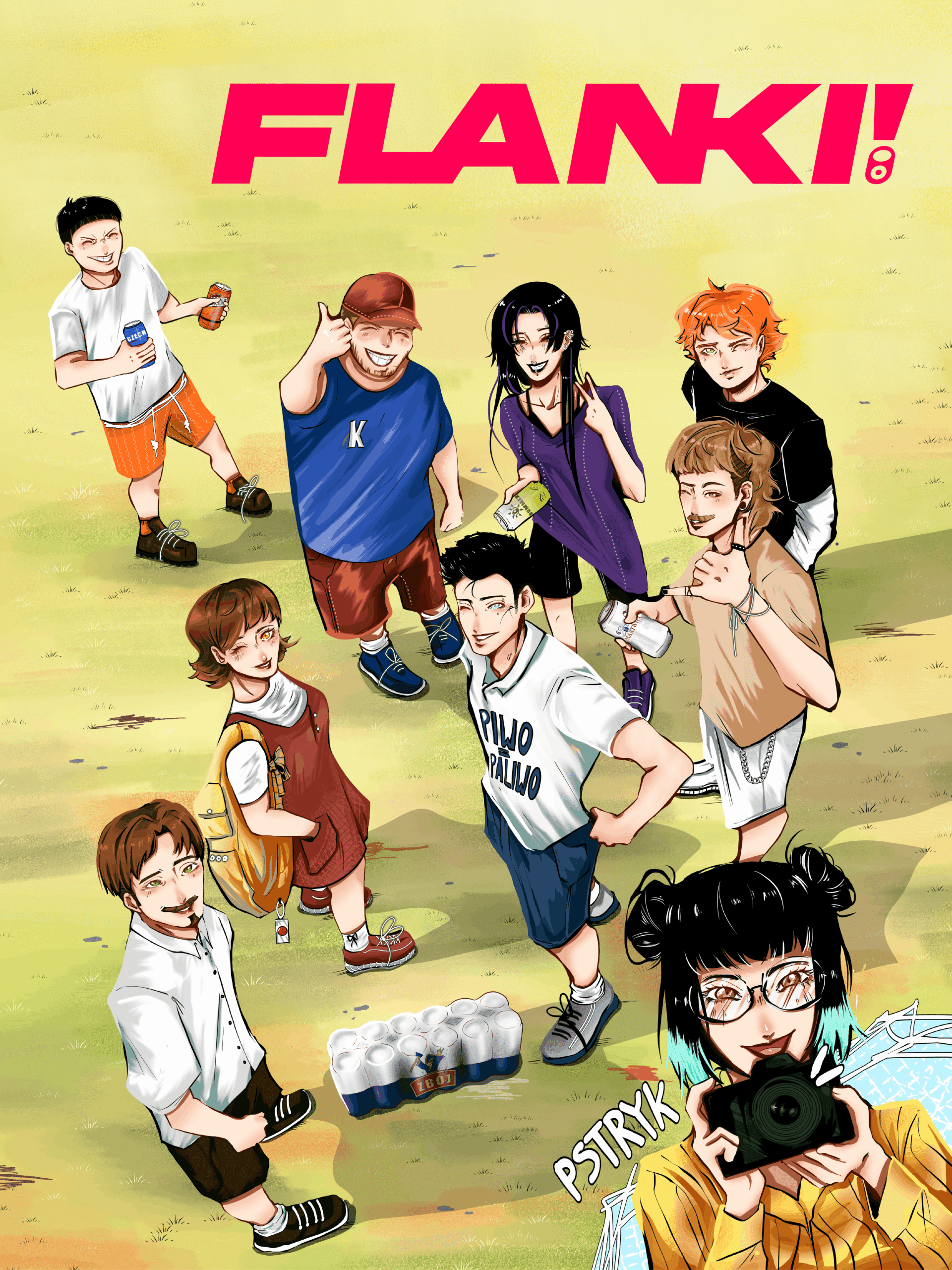 Flanki! - plakat