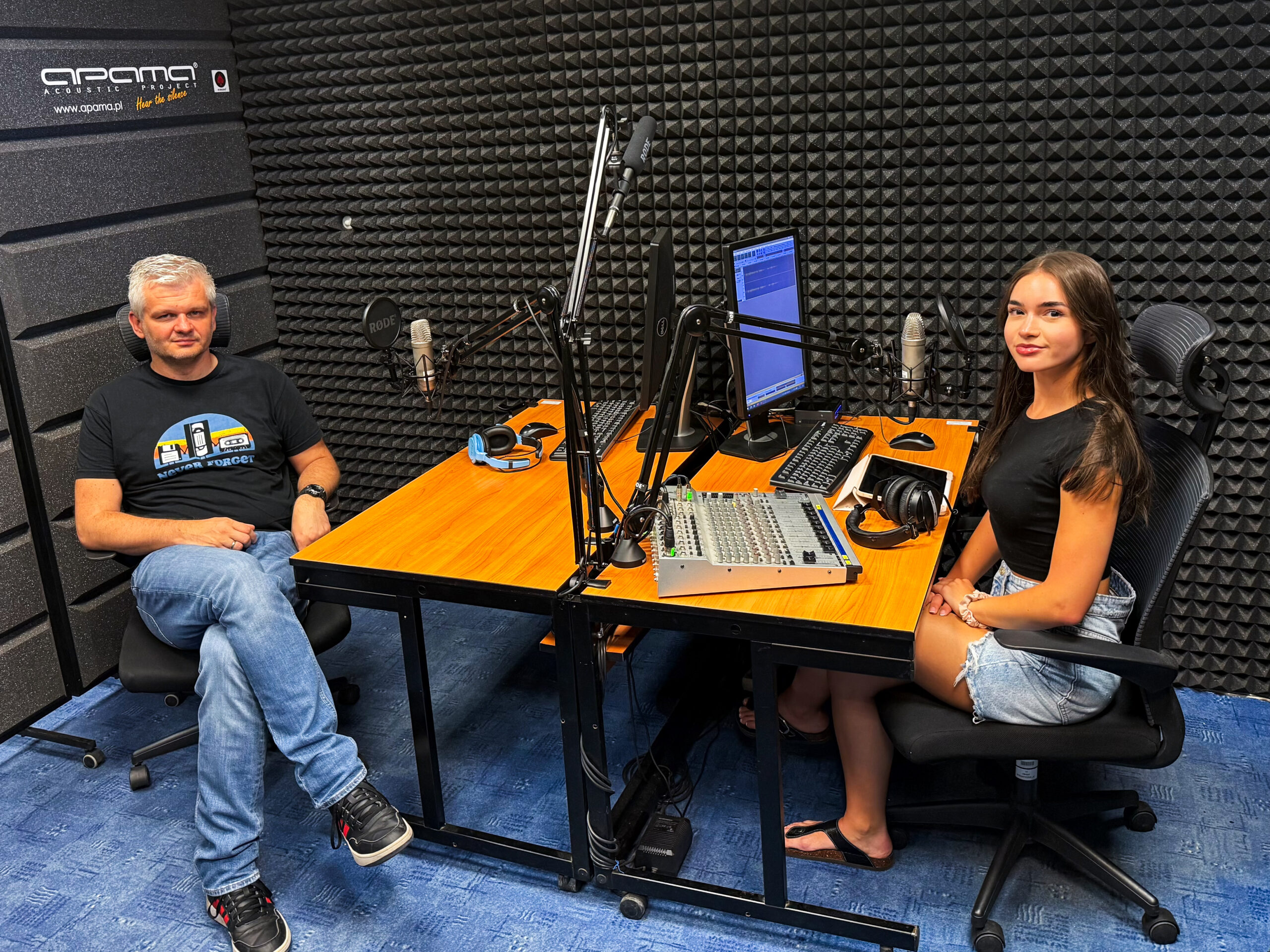 Julia Jurek i Przemysław Jędrusik - informatyk zajmujący się nowoczesnymi technologiami w medycynie